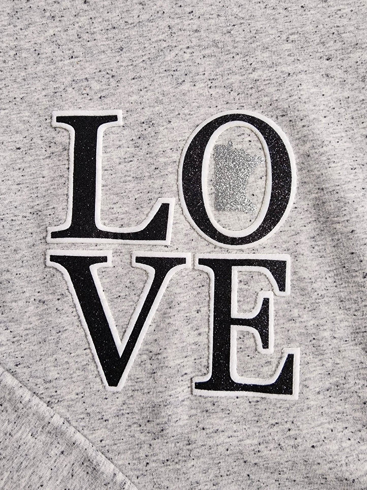 LOVE Minnesota Hoodie Ash - Cool