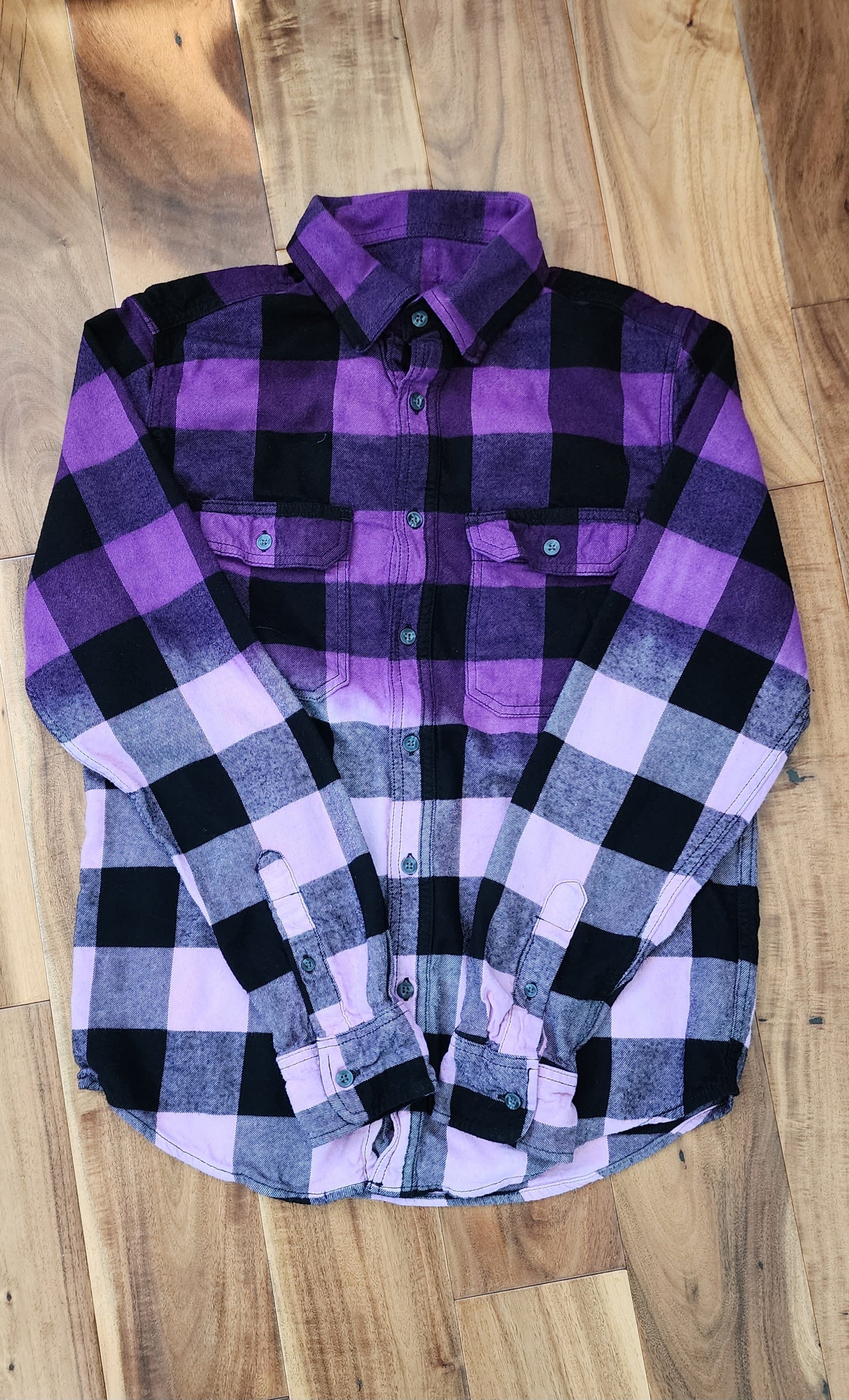Custom Dyed Flannel Shirts - Cool