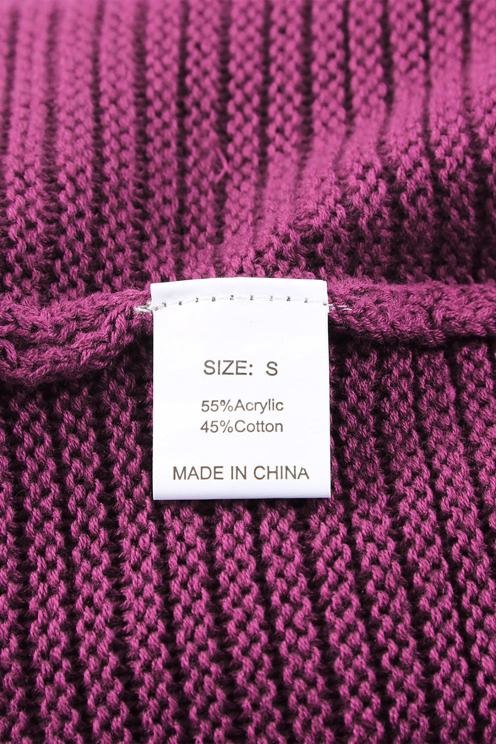 V Neck Ribbed Drop Shoulder Hooded Sweater - Cool