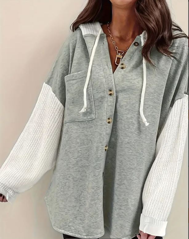 Med Ash Grey Sweatshirt Sweater - Cool