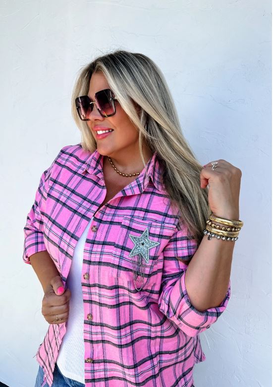 You're a Star Flannel Shirt - Cool