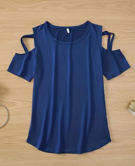 Cold Shoulder Top - Warm