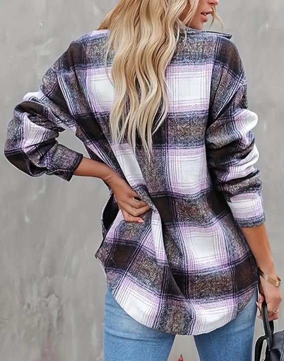 Plaid Shacket - Cool