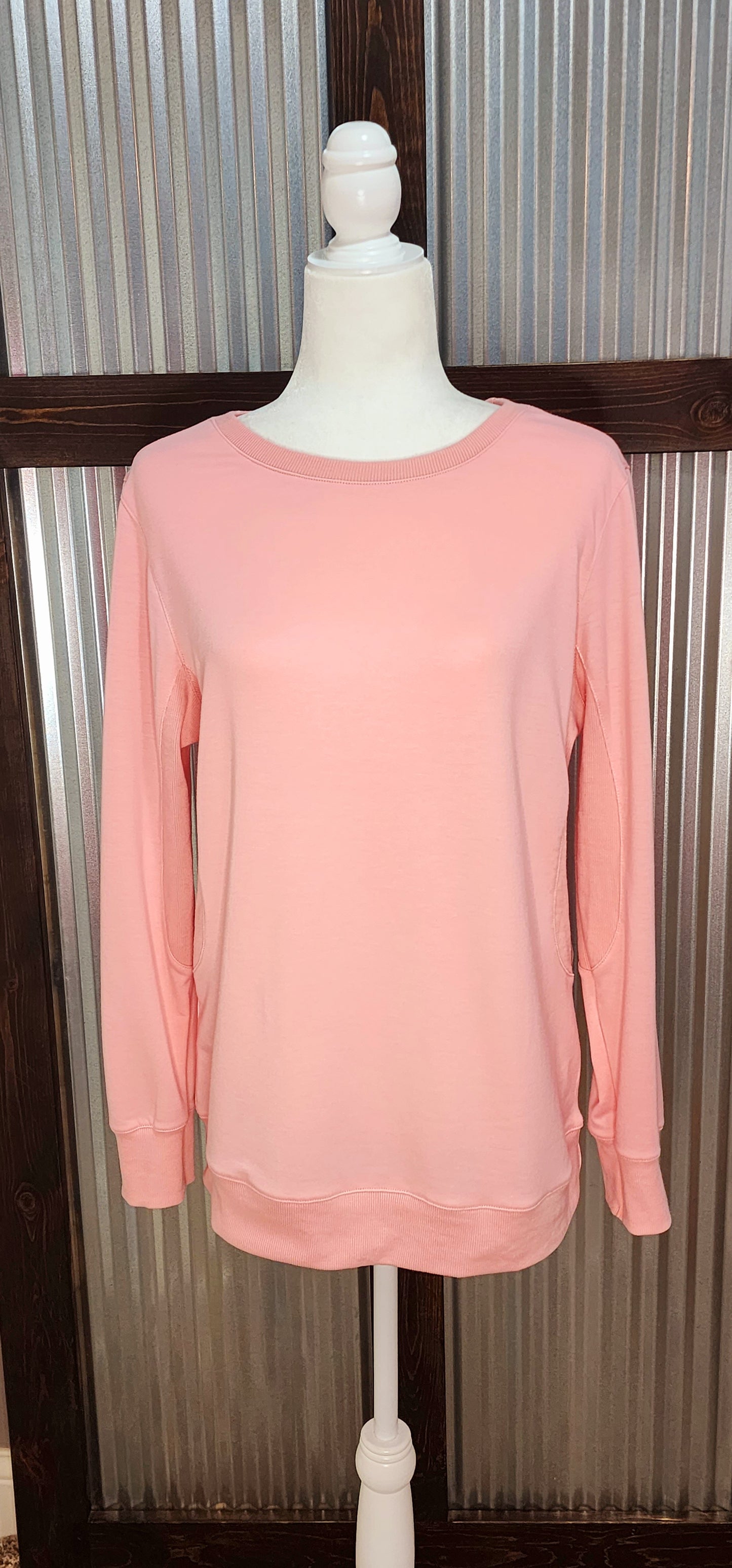 Pink Tunic Sweatshirt LS - Cool