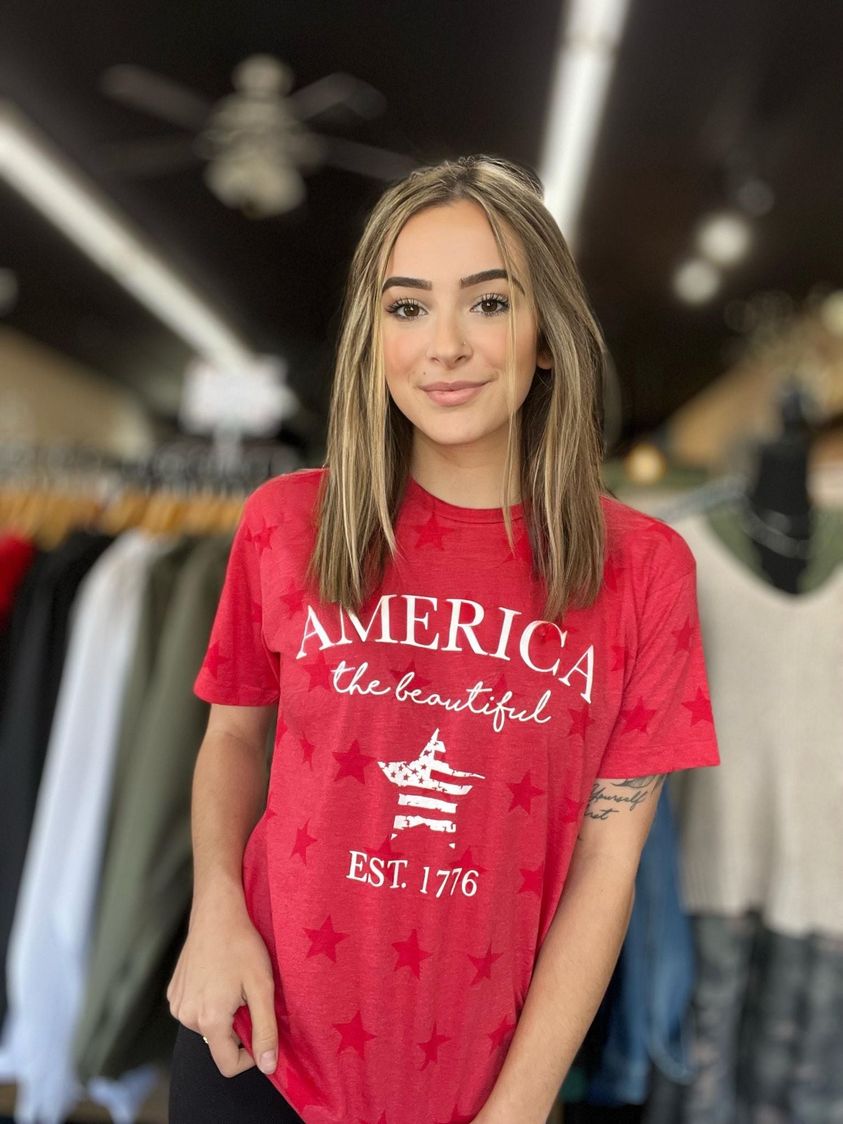 America T-shirt - Warm