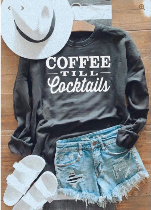 Blakeley Coffee til Cocktails sweatshirt - Cool