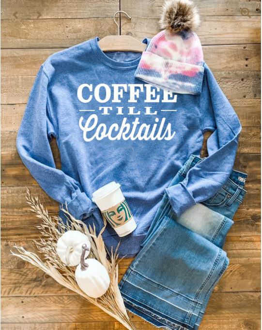 Blakeley Coffee til Cocktails sweatshirt - Cool