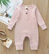 Ribbed Romper - Littles