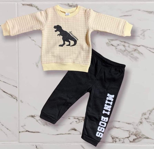 Dino Mini Boss Outfit- Littles