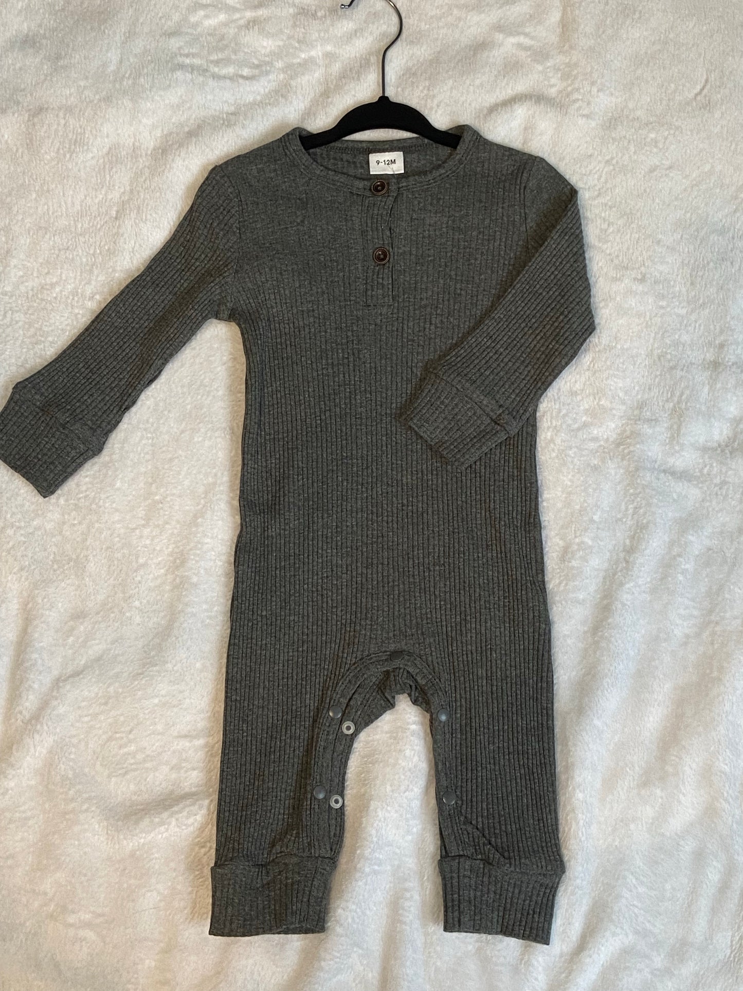 Ribbed Romper - Littles