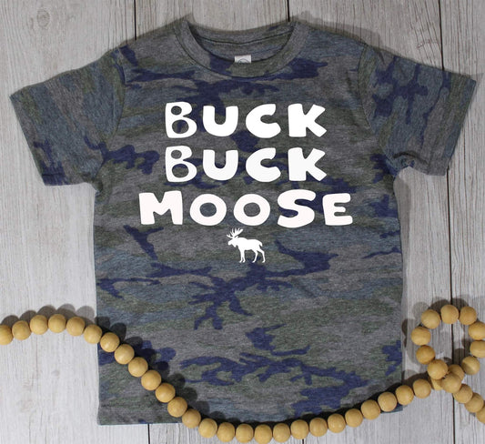 Buck Buck Moose Shirt - Littles